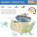 china to the usa sea freight/service/rate/forwarder/agent